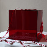 Red Acrylic Box