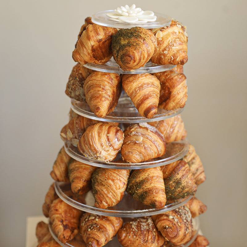 Mini Croissant Pyramid - 50 Pcs